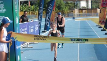 Campeonato Nacional de Acuatlón es ganado por una niña cordobesa de once años