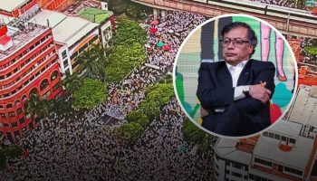 Presidente Petro convoca reunión urgente tras grandes protestas contra su gobierno
