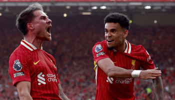 Luis Díaz marcó gol y se consagra campeón de la Premier League con el Liverpool