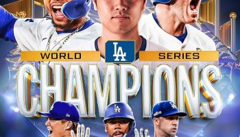 Campeones de la Serie Mundial: Los Ángeles Dodgers se llevaron su sexto trofeo en su historia