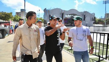 Más que listo: alcalde verificó los preparativos para darle inicio a la tarde y noche del Bando 2025