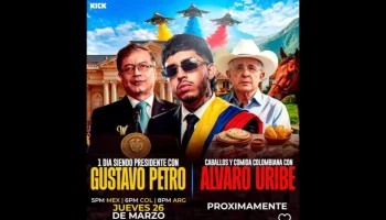 El streamer WestCol tendrá encuentro especial en vivo junto al presidente Gustavo Petro