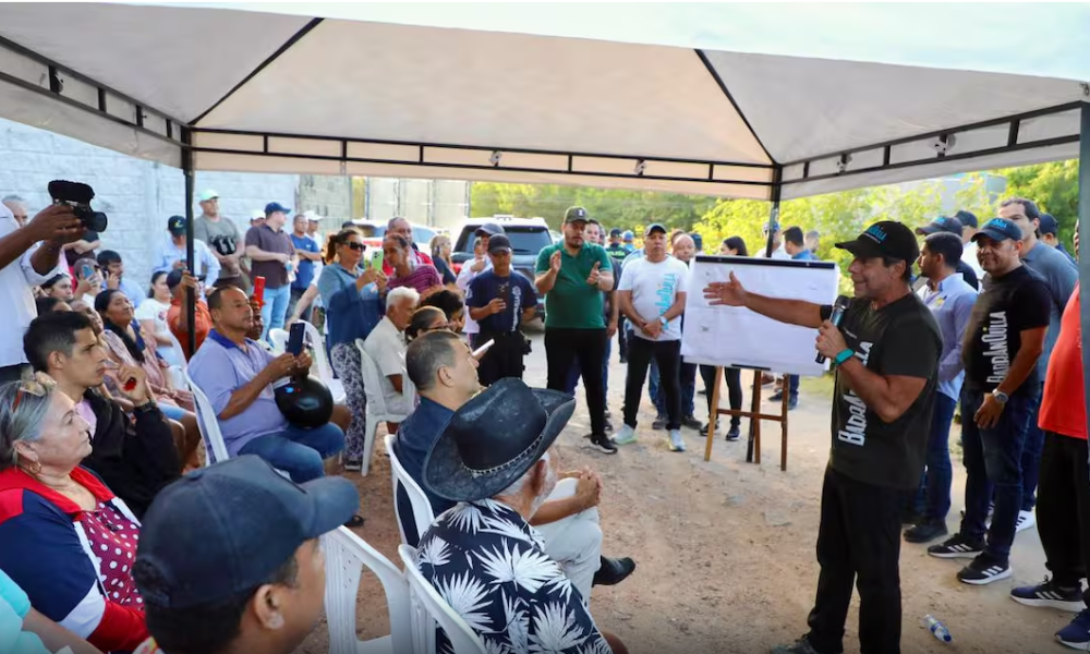 Distrito da inicio a obras de canalización en el barrio La Pradera