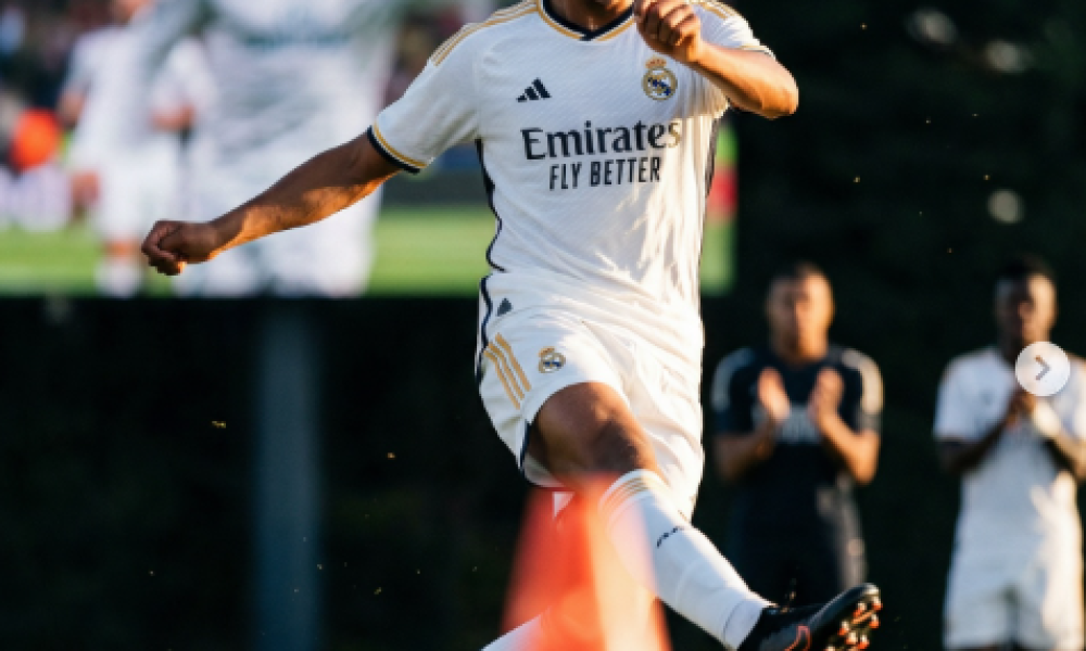 Cristiano Ronaldo Junior empezó esta semana entrenamientos en la sede Valdebebas del Real Madrid