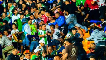 En fotos: fuertes disturbios se presentaron durante partido de Atlético Nacional y Junior