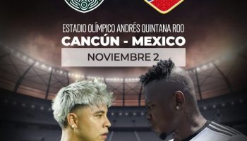 Revancha a la vista: Colombia jugará contra México en la ciudad de Cancún este dos de Noviembre