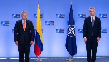 Iván Duque se reunió con el Secretario de la OTAN, Jens Stoltenberg