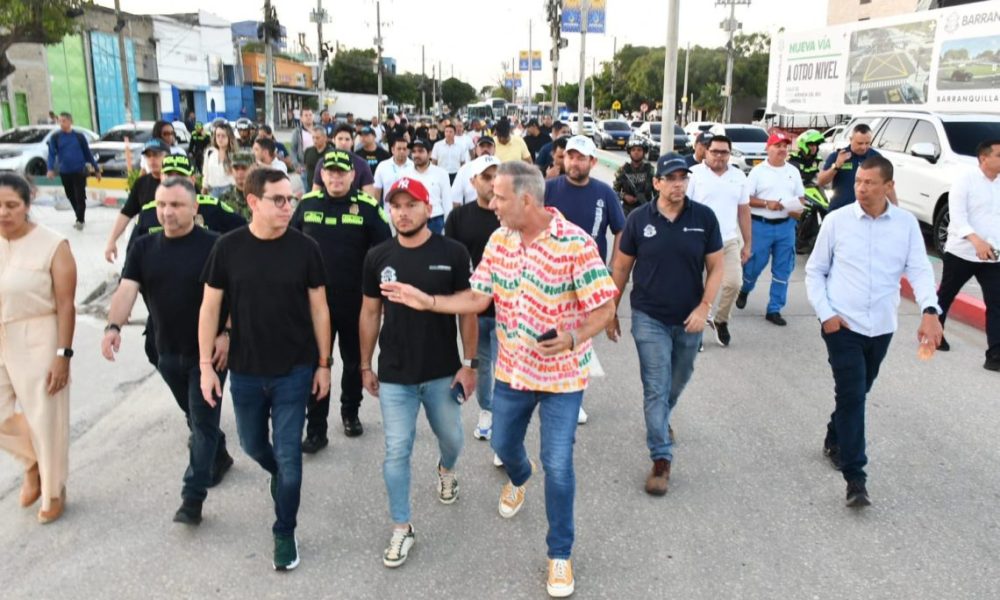 Alcaldía da seguimiento a la vía 40 y carrera 50 para eventos del carnaval