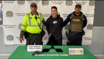 Capturado alias ‘Mono Cachete’, peligroso delincuente con 13 anotaciones judiciales