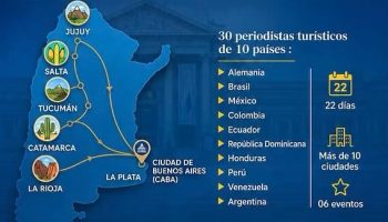Argentina será escenario del Fampress más largo de la historia del periodismo turístico