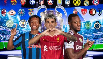 Jornada maratónica en Champions: tres colombianos avanzan, pero uno está cerca de salir de Europa