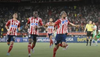 Bacca regresó a casa y Junior goleó y bailó a Nacional en el Metropolitano