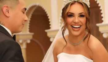 Se casó, Andrea Valdiri le dijo que sí a Felipe Saruma en la boda del mes