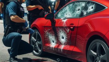 Sicarios atentan contra dos personas que se encontraban en un vehículo rojo en Bayunca