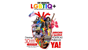 Revelado el afiche oficial de la décima cuarta Marcha del Orgullo LGBTIQ+ de Barranquilla y el Atlántico