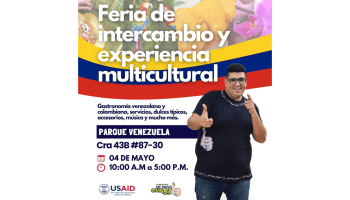 Feria multicultural en Parque Venezuela: una celebración de la diversidad y la unión