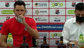 Juan Cruz Real criticó el arbitraje de Andrés Rojas y sus asistentes tras el 2-0 ante Independiente Medellín