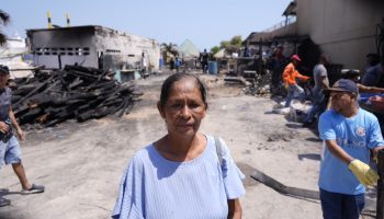 En estado de ruina quedó el restaurante “El proveedor” tras voraz incendio