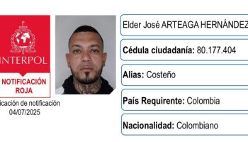 Expedición en tiempo récord: circula roja contra “El costeño” implicado en caso Miguel Uribe