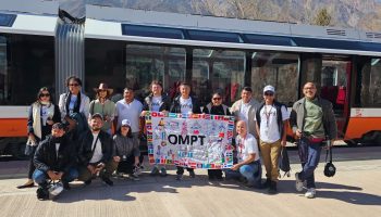 La OMPT reunió a periodistas de distintos países en Maimará para celebrar su día mundial