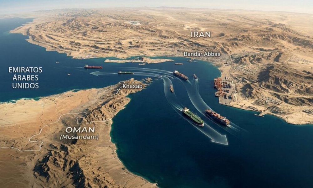 Irán anuncia la apertura plena del estrecho de Ormuz y el Petroleo se desploma un 10% en el mercado