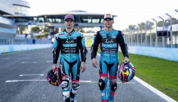El colombiano David Alonso buscará protagonizar la temporada 2026 de la Moto 2
